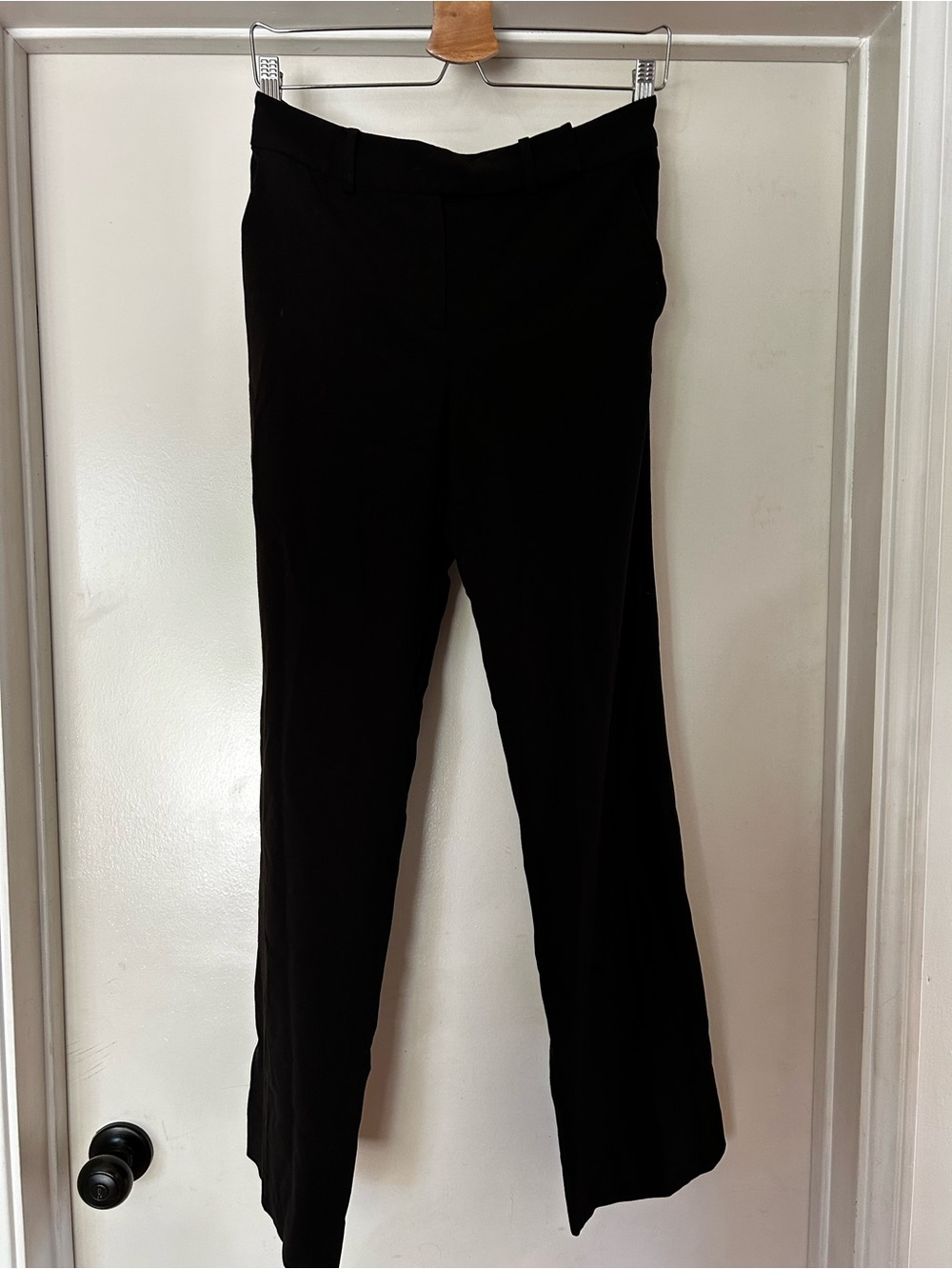 MICHAEL Michael Kors Black Boot-Cut Dress Pants